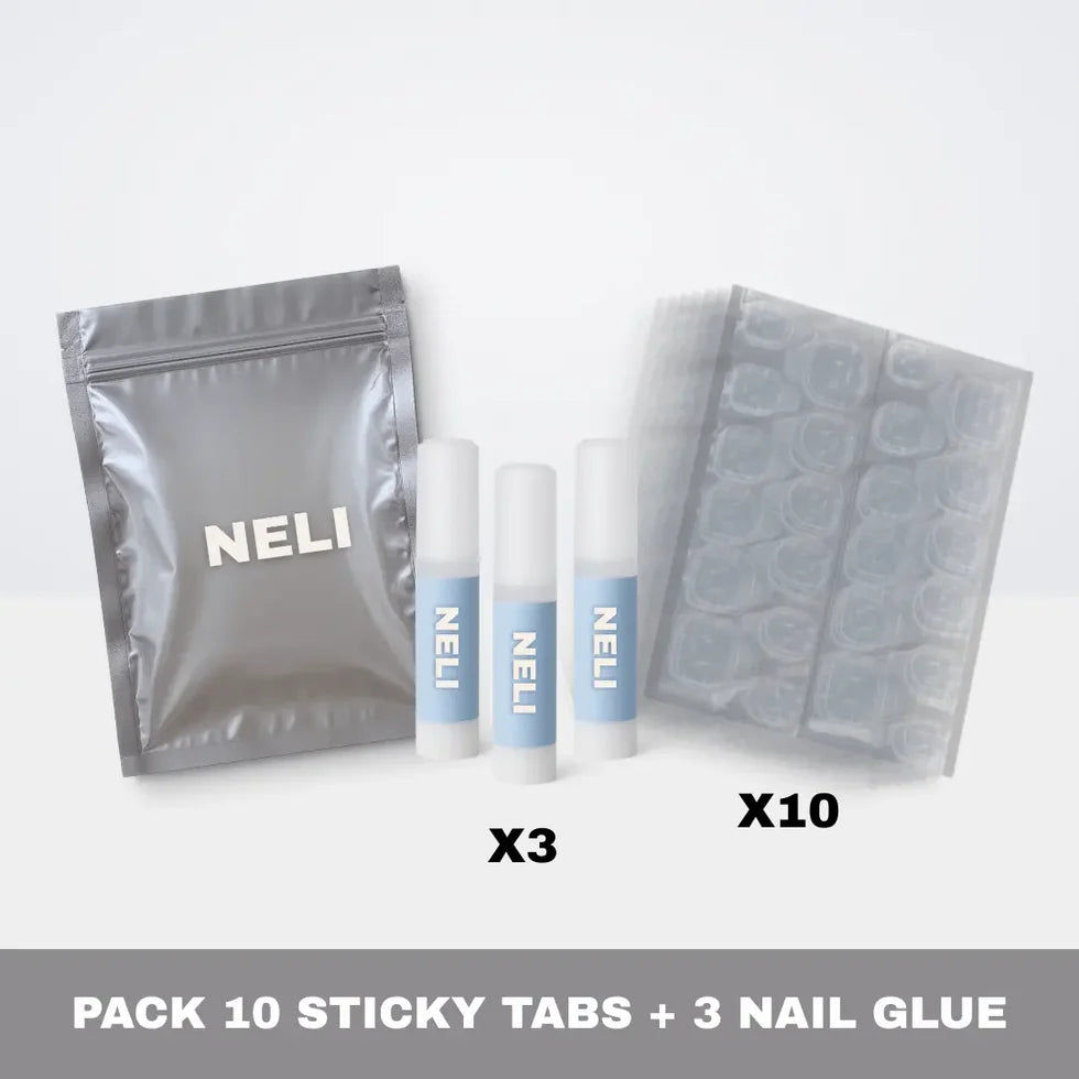 Pack 10 Adhesive Pads + 3 Glues