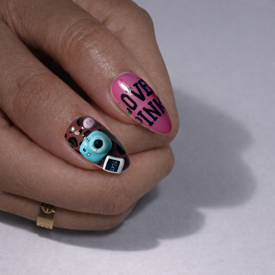 Y2K Pop Art Nail Set